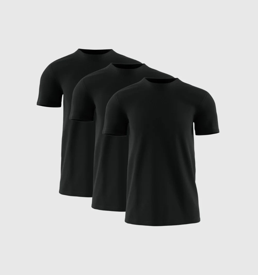 3 Pack - Black