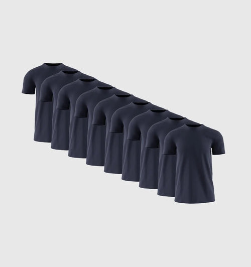 9 Pack - Navy Blue